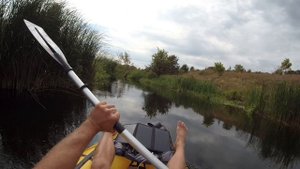 Сплав на пакрафте по реке Битюг. Часть 2.