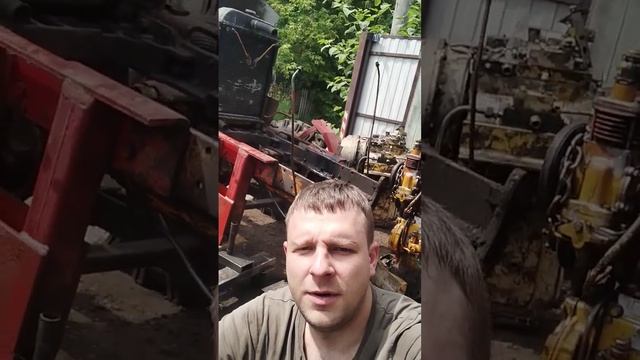 Тяжко работать на жаре!!! Демонтировали мотор Д65