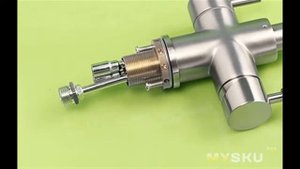 Смеситель HP4302 с каналом для фильтрованной воды, инструкция по установке крана | #Обзор