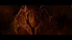 Боги Египта (2016) Бог мудрости Тот отгадывает загадку сфинкса