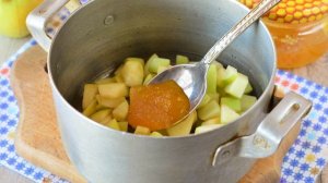 Яблочное варенье с медом