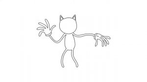Как нарисовать КАРТУН КЭТ / How to Draw CARTOON CAT