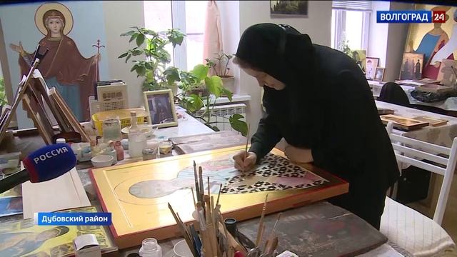 Монахини Свято-Вознесенского монастыря готовятся к Рождеству