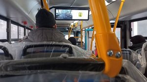 вотак выглядит новый автобус Архангельска внутри