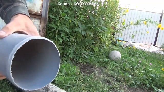Делаем быстро фаску на канализационной трубе/ ПВХ трубы