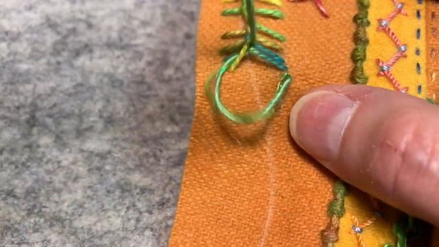 The Van Dyke Stitch - An Embroidery Tutorial for Left Handers