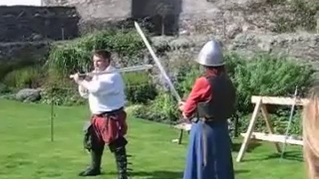 Two-Hand Sword - 16th Century Sword demo