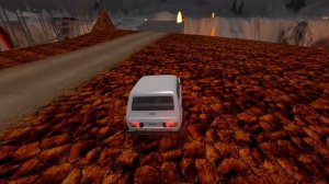 ДОРОГА В АД! ОБВАЛ ДОРОГИ. НЕКУДА БЕЖАТЬ  | BeamNG.drive