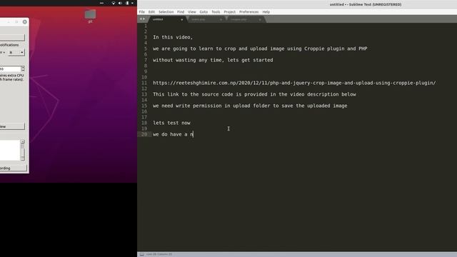 PHP and jQuery – Crop Image and Upload using Croppie plugin смотреть онлайн