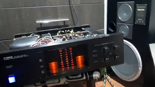усилитель Yamaha B70 акустика Coral X-VII