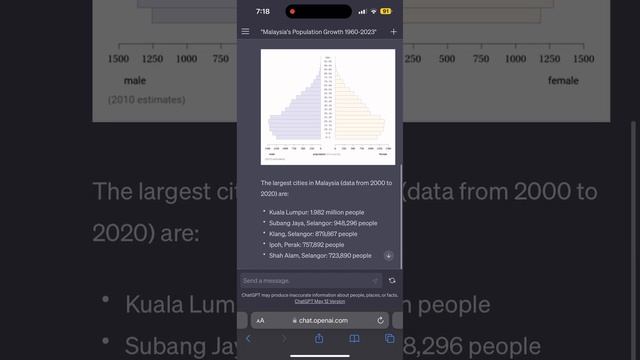 ChatGPT Plugin Wolfram Alpha Malaysia Population 1960 to 2023