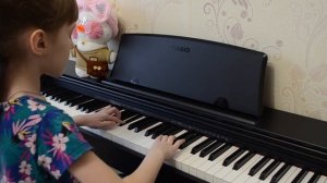 Менуэт №6 (соль минор) - А. Бах (2 класс, фортепиано)