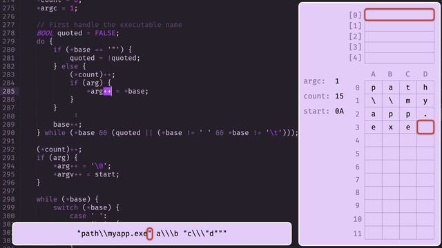 Which one to use? - Command Line Arguments in Windows (with & without C Runtime)