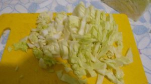 Суп с капустой и кабачком