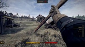 Продолжаем обучаться игре MORDHAU, наши первые навыки рукопашного боя.