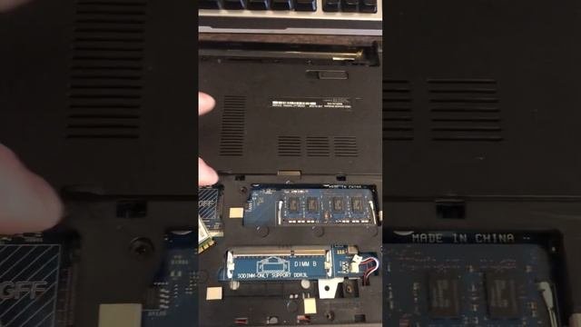 Dell Vostro 3558 разборка и апгрейд