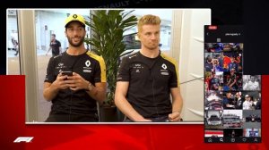 Renault's Daniel Ricciardo and Nico Hulkenberg! | Grill the Grid 2019