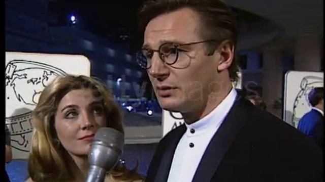Liam Neeson and Natasha Richardson: 1994 Golden Globes Interview for Schindler's List смотреть онлайн