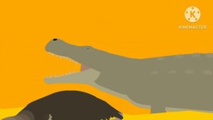 PURUSSAURUS VS SMILODON POPULATOR| STICKNODES PRO ANIMATION|