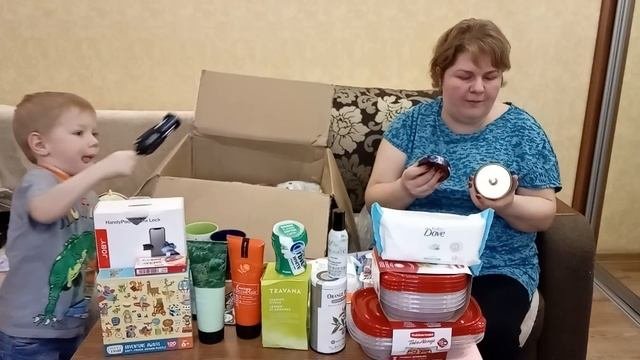 ПОСЫЛКА ИЗ АМЕРИКИ//ПОДАРКИ ОТ ПОДПИСЧИЦЫ НА НОВЫЙ ГОД//РАСПАКОВКА И ОБЗОР//ПОСЫЛКА ОТ ПОДПИСЧИКА