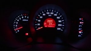 Kia Rio 2012 1.6AT Приборная панель Supervision
