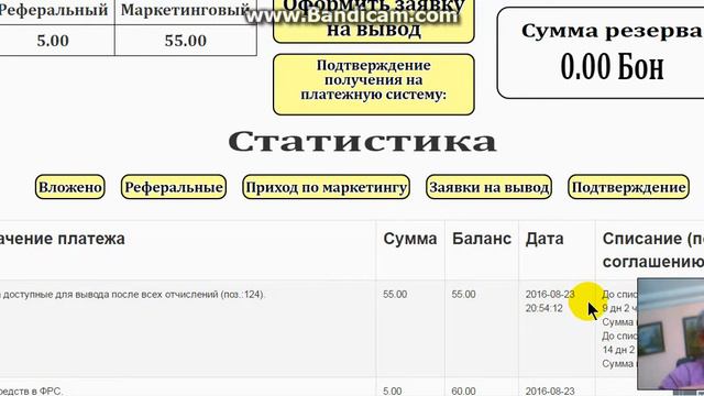 #ДружнаяСемья Вывод дохода по маркетингу $55