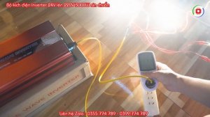 Bộ kích điện Inverter 24V lên 220V 3000W sin chuẩn Zalo 0399774789 - Inverter 24V to 220V 3000W