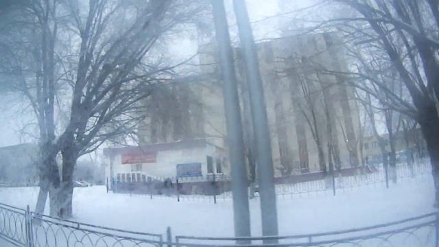 Караганда 2020 декабрь. На 70 автобусе от проспекта Бухар жырау до улицы Бауыржан момышулы