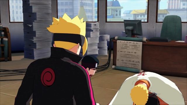 Naruto X Boruto Storm Connections - The Uchiha's Secret Weapon! Boruto Vs Nanashi Uchiha Boss Battl
