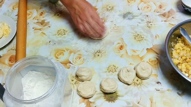 Самый простой рецепт вкусных пирожков с картошкой в духовке. Самса с картошкой.