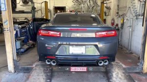 2018 Chevy Camaro RS V6 DUAL EXHAUST w/ BORLA ATAK!