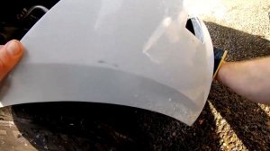Как покрасить автомобиль на улице.