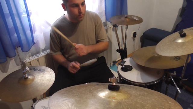 Manowar : warriors of the world- Steiner Gábor Drum cover