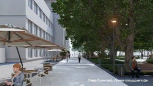 Проект реконструкции сквера им. Дыбенко в Симферополе | qb architecture