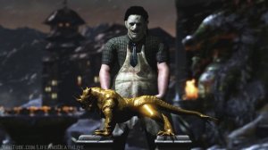 Mortal Kombat XL - All Test Your Might Failure Fatalities on Leatherface (1080p 60FPS)