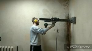 Алмазное бурение отверстия 6 м под землей Прокладка канализации закрытым способом