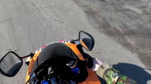 ПЕРВЫЙ ВЫЕЗД на спортбайке Honda CBR 600RR 2013