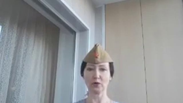 Акция «Окно Победы» исполняет Барсукова Елена Николаевна