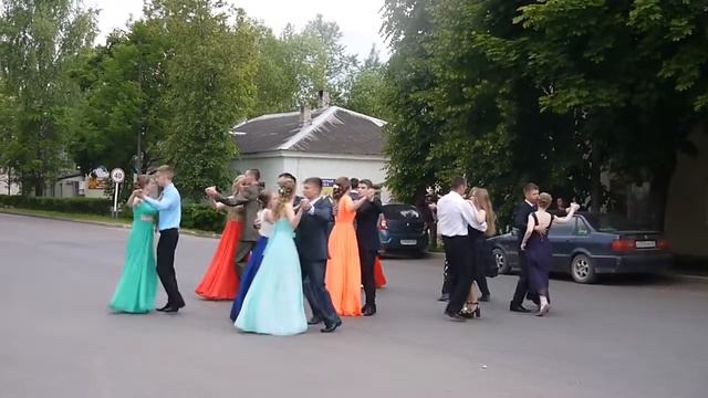 Вальс на выпускном 2015 Струги красные