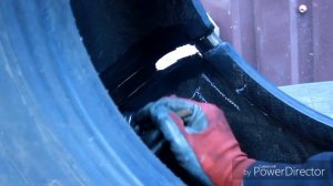 вулканизатор олко ремонт грузовой шины по технологии TAP-RAP