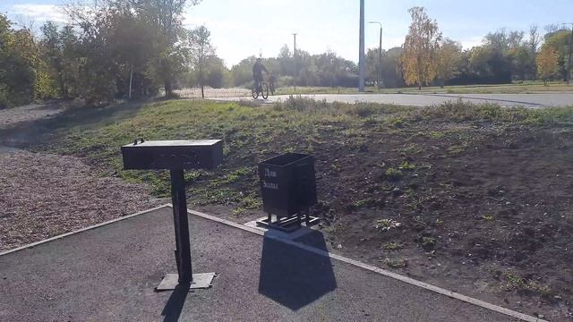 Набережная за монументом Тыл фронту (Мангальная зона) г. Магнитогорск смотреть онлайн