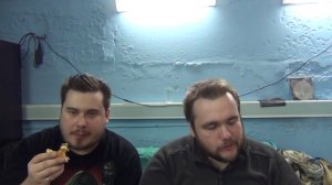 Обжор с Тони и двойной гамбургер