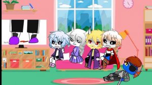 Undertale Reacts to Undertale Hacker- ending Better start running VHS Sans VS Sans AUs Part 3