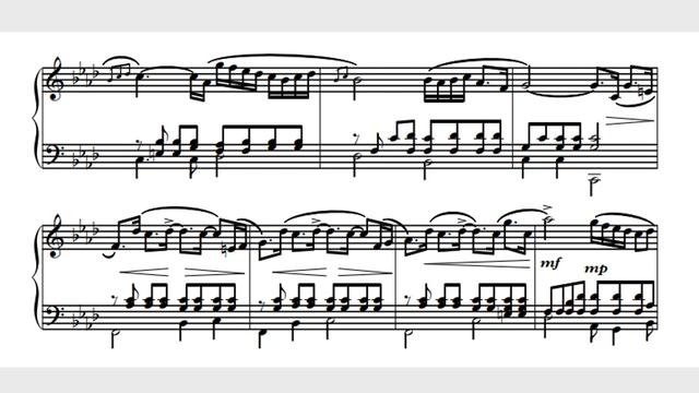 "Элегия" для фортепиано - А. Цитович | "Elegy" for piano by A. Tsitovich смотреть онлайн