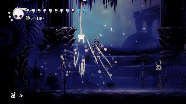 I flex on 57 Zotes by never touching the floor or walls (Hollow Knight) смотреть онлайн