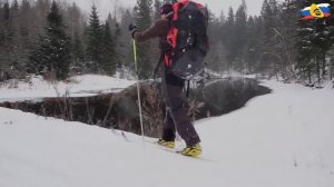 Воднолыжное путешествие с Пакрафтом Спутник-1