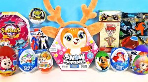 СЮРПРИЗ MIX! Том и Джерри, Among Us, Машинки Hot Wheels, Фиксики Барбоскины Unboxing Kinder Surprise