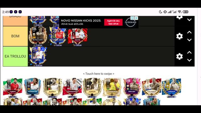 🔥TOP 35 MELHORES ATACANTES NO FIFA MOBILE!🤩|TIERLIST FIFA 23 MOBILE| смотреть онлайн