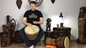 Djembe Джембе Мали 14 дюймов Басовый В НАЛИЧИИ