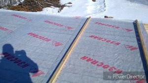 Не экономьте на временной крыше...